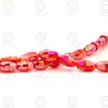 Cuentas de Cristal de Vidrio Brillantes de Alta Gama con Agujero Central, Campana, K9 Premium Electroplateado, 8/10mm, Accesorios para Joyería DIY, Aretes