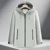 Chaqueta Antiestática de Una Sola Capa para Primavera y Otoño, Chaqueta de Trabajo, Ropa de Trabajo de Manga Larga, Cortavientos, Logo Bordado Impreso Personalizado