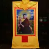 Buda Yuan Hui Jin Mei Phuntsok Rei Fa Pintura de Pendurar Thangka Xizang Sala de Buda Doméstica Zen Mural Decorativo Banhado a Ouro