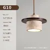 Sala de Té Estilo Japonés, Estilo Wabi-Sabi, Estilo Antiguo, Restaurante Bar Huangdong, Lámpara Colgante, Iluminación Retro de Diseñador en Piedra, Mesa de Comedor
