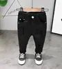 Pantalones Casuales Lisos Joker Coreanos Nuevos para Primavera y Otoño para Niños y Niñas Pantalones a la Altura del Tobillo 830 831