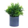 Plantas Verdes Simuladas, Plantas de Eucalipto en Maceta, Plantas en Maceta de Flores Falsas, Adornos de Decoración para el Hogar, Flores de Mano, Plantas Simuladas
