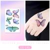 Ricklon Transfronterizo en stock Nuevas Pegatinas de Tatuaje Brillantes para Niños Caricatura Sirena Mariposa Pegatinas de Tatuaje Venta al por Mayor