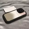 Adequado para Apple 18Promax Transfronteiriço Inglês Gradiente de Três Cores Cor Café iPhone Celular Capa Rígida e Flexível Personalização UV