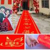 Alfombra Roja Desechable para Bodas Colocación de Suelo Alfombra de Boda Escaleras Gruesas de Boda Ceremonia de Boda Alfombra