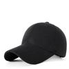 Gorra de Béisbol de Lana a Cuadros para Hombre de Otoño e Invierno, Nueva, Cálida, Casual, para Cabeza Grande, de Pico