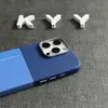 Adecuado para iPhone 17 Pro Max Funda Magnética para Teléfono Color a Cuadros de Kevlar Combinación de Colores Cubierta Protectora con Sensación de Piel para Apple 16 13