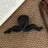 Maillard Pinza para Cabello Congelado Ondulado Cruzado, Simple Elegante, Pinza de Tiburón en la Parte Posterior de la Cabeza, Nuevo Accesorio para el Cabello de Moda para Mujeres
