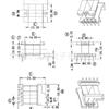 Transformador de alta frecuencia EE25-10, esqueleto EF25, ensanchamiento vertical, 5 + 2 pines
