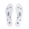 Amazon PVC respirável acolchoamento completo masculino e feminino transparente Ímã Lazer palmilhas 8 peças de palmilhas de massagem com ímã