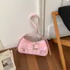 Design moderno estilo moto para meninas estilosas 2026 casual popular elegante grande capacidade bolsa de ombro transversal para o dia a dia