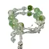 Mismo Torre de Loto de Xiaohongshu Li Xiangyi Pulsera Popular de Gama Alta Diseño de Nicho Ins Nuevo Pulsera Bosque Chinoiserie