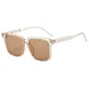 Nuevas Gafas de Sol de Moda con Montura Cuadrada para Hombre con Sentido Gafas de Sol Polarizadas Anti-UV Gafas de Protección Solar para Conducir Mujer 9050