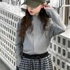 Pantalones Súper Elegantes Estilo Coreano para Niñas Otoño 2025 Nuevos Pantalones Casuales de Cuadros para Niñas Mayores Pantalones de Pierna Ancha de Otoño