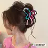Pinza de acetato estilo coreano 2026 modelo nuevo para el pelo, elegante y exquisita, pinza de tiburón grande para cabello grueso