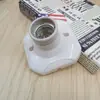 Portalámparas Tipo 86 con Portalámparas de Porcelana con Rosca E27 Portalámparas Lámpara Plana Grande Portalámparas de Ingeniería para el Hogar Portalámparas de Ingeniería