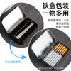 Isqueiro mini USB ultraleve à prova de vento, recarregável, para homens, personalizado e criativo, compacto, silencioso, isqueiro eletrônico portátil para cigarro