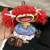 Kit de Materiais DIY Feito à Mão para Bonecas de Vagem, Pingente de Sino de Vento de Frutas Acabado, Ornamento para Pendurar no Carro de Boneca de Vagem de Frutas