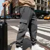 Pantalones de Trabajo para Hombre de Peso Pesado, Estilo Americano, para Otoño e Invierno, de Corte Holgado, Casual, Deportivos, con Jacquard, para Uso al Aire Libre