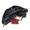 Riñonera para Hombre Bolso de Pecho de Moda Tendencia Bolso Cruzado Personalizado con Letras Bolso de Hombro Casual Portátil para Viajes y Desplazamientos Bolso Cruzado