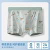 Ropa Interior para Hombre Algodón Modal Ropa Interior Bóxer Antibacteriana 7A para Hombre Calzoncillos Deportivos Transpirables Ropa Interior Bóxer Juvenil Marca de Moda
