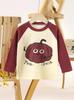 Roupa Infantil Outono e Inverno Algodão Puro Roupa Íntima Infantil Camada Base Manga Longa Roupa Térmica Manga Longa Gola Meia-Alta Peça Única Atacado