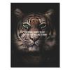 Póster inspirador de animales, león, tigre y lobo, pintura en lienzo, arte de pared, dormitorio, sala de estar, pintura decorativa moderna.