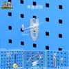 Chitu Ganchos Quadrados de Pino Único para Painel de Parede Acessórios para Painel de Pegboard Prateleira Móvel para Ferramentas de Hardware Gancho para Painel