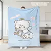 Manta Estampada Mikko de Desenho Animado Anime Transfronteiriça Manta de Flanela de Menina Fofa Cobertor de Pelúcia para Sofá de Sesta