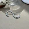 Brincos de Argola Grandes de Metal no Mesmo Estilo de Xu Yan, Brincos Geométricos, Tarraxas Elegantes, Presilhas de Orelha, Brincos Exagerados de Alta Qualidade, Argolas de Orelha
