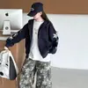 Sudadera con cremallera y capucha para niña con pedrería, Nuevo estilo Otoño 2026, Ropa de otoño de moda para niños, Sudadera con capucha y cremallera para niñas, Primavera y Otoño