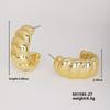 Moxi, nuevos pendientes de nicho geométricos estilo Joker Hepburn de moda, exquisitos pendientes de alta gama, venta al por mayor de Yiwu
