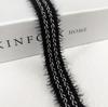 Nuevo de otoño 1.5CM terciopelo de visón pelo estilo pequeño cinta DIY accesorios para ropa bufanda accesorios para sombrero encaje