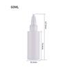 Venta al por mayor de fábrica 60ml100mlpe hombro plano Botella cuentagotas blanca tapa suave de silicona larga Botella exprimible para lavado de nariz y oído