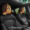 Funda para reposacabezas de coche con diseño de cachorro animal, funda de asiento a prueba de polvo, estilo lindo, almohada de coche, almohada para el cuello