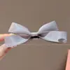 Pinza para el Cabello Vintage con Etiqueta Dorada Plisada de Nicho para Mujer, Elegante Pinza para Recogidos en la Parte Trasera de la Cabeza, Pinza Fresca de Plátano para Cola de Caballo Alta