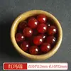 Piedra Natural Grado Coleccionista Ágata Roja Cuentas Sueltas Collar Pulsera de Cuentas DIY Pulsera de Hilo para la Mano Accesorios de Joyería de Cuentas Wenwan