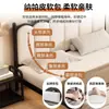 Cama Flotante de Hierro Forjado, Diseño Moderno Simple para Dormitorio del Hogar, Cama Matrimonial para Alquiler, Cama de Hierro Forjado con Marco de Hierro Reforzado y Acolchado Suave Suspendido