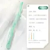 Maquinilla de Cejas Xirui para Mujer, Maquinilla de Cejas Profesional con Mango Recto, Maquinilla de Cejas Portátil con Patrón de Mármol