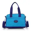 Bolsa de Lona Feminina Transfronteiriça de Grande Capacidade, Bolsa de Mão Casual Color-Blocking da Moda Japonesa, Bolsa Transversal Versátil para o Dia a Dia
