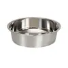 Tigela de Aço Inoxidável Espessa para Cães Tigela de Água Tigela de Comida Tigela para Pets Utensílios de Comida para Animais de Estimação Comércio Exterior Grande Capacidade