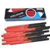 Lápis de Carpinteiro Octogonal Lápis Hexagonal Lápis de Carpinteiro Oval Lápis com Mina Vermelha Azul Carpinteiro