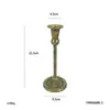 Candelabro de hierro forjado Portavelas retro europeo Portavelas de Amazon Decoración de boda Soporte para velas Cena a la luz de las velas