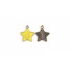 Cara Sonriente Estrella de Cinco Puntas Estrella Pequeña DIY Aleación Esmalte Accesorios de Joyería Transfronterizos Accesorios para el Cabello Llavero Colgante