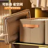 Nueva Caja de Almacenamiento de Ropa Marco de Acero Engrosado Cesta de Almacenamiento de Tela Almacenamiento de Ropa Pantalones Artefacto de Almacenamiento Uso en Dormitorio Hogar