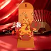 Sobre Rojo Año Nuevo 2026 Creativo 3D Personalizado Regalo de Boda de Gama Alta Dibujos Animados Año del Cordero Sobre Rojo en Stock