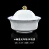 Jingdezhen Azul e Branco Chinês Conjunto de Louça Exquisito Cor Sob Esmalte de Alta Temperatura Balde de Louça de Porcelana Exquisita Tigela e Prato Podem Ser Personalizados