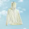 Ropa de Protección Solar para Exteriores UPF100+ Protección UV Tejido Fino de Seda de Hielo Transpirable Ropa de Pesca para Estudiantes Jóvenes con Capucha