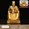 Adorno de Estatua del Emperador Wenchang de Cobre, Estatua de Buda de la Estrella Wenqu, Decoración para Sala de Estar, Oficina, Hogar, Regalo de Inauguración