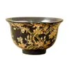 Fabricante Caneca de Chá de Prata Banhada a Ouro 999, Caneca Mestra Magnólia Ramo Dourado, Caneca de Chá Pessoal, Xícara de Degustação, Pires de Chá, Conjunto de Chá Kung Fu